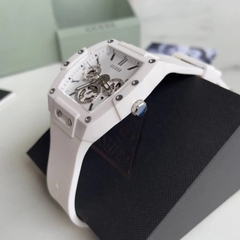 Guess Phoenix |Nam Giới |Chronograph |Dây Cao Su Trắng |Máy Pin (Quartz) |Size 43x51mm