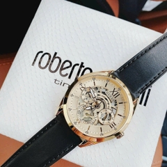 Guess Tailor |Nam Giới |6 Kim |Vàng Gold |Dây Da Đen |Máy Pin (Quartz) |Size 42mm