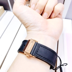 Hanboro Vũ Trụ Rose Gold |Nam Giới |Mặt Đính Đá |Dây Da |Máy Pin (Quartz) |Size 43mm