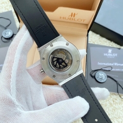 Hublot Classic Fusion |Nam Giới |Silver |Dây Da Xanh Bọc Cao Su |Máy Cơ (Automatic) |Size 42mm