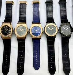 Hublot Classic Fusion |Nam Giới |Mặt Full Đen |Dây Silicone Đen |Máy Cơ (Automatic) |Size 42mm