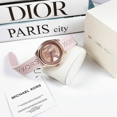 Michael Kors Janelle |Nữ Giới |Rose Gold |Dây Silicone Hồng |Máy Pin (Quartz) |Size 40mm