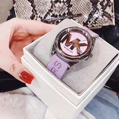 Michael Kors Janelle |Nữ Giới |Silver |Dây Silicone Tím |Máy Pin (Quartz) |Size 40mm