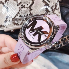 Michael Kors Janelle |Nữ Giới |Silver |Dây Silicone Tím |Máy Pin (Quartz) |Size 40mm