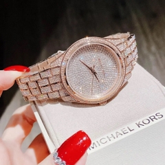 Michael Kors Lauryn |Nữ Giới |Full Đá |Dây Kim Loại Rose Gold |Máy Pin (Quartz) |Size 38mm