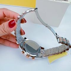 Michael Kors Lexington |Nam Giới |Mặt Xanh |Dây Kim Loại Demi Rose |Máy Pin |Size Lớn 45mm