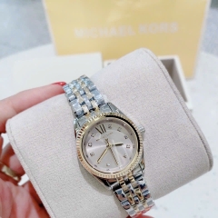 Michael Kors Lexington |Nữ Giới |Demi Vàng Gold |Dây Kim Loại |Máy Pin (Quartz) |Size Nhỏ 26mm