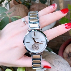 Michael Kors Portia |Nữ Giới |Đính Đá |Dây Kim Loại Demi Rose Gold |Máy Pin (Quartz) |Size 37mm