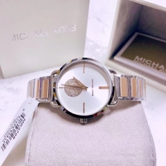 Michael Kors Portia |Nữ Giới |Đính Đá |Dây Kim Loại Demi Rose Gold |Máy Pin (Quartz) |Size 37mm