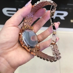 Michael Kors Lexington |Nam Giới |Mặt Full Đá |Rose Gold |Dây Kim Loại |Máy Pin (Quartz) |Size 44mm
