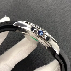 Rolex Yacht Master |Nam Giới |Silver |Dây Cao Su Đen |Máy Cơ (Automatic) |Size 41mm