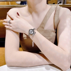 Versace Medusa Secret |Nữ Giới |Mặt Tròn Trắng |Lắc Tay Silver |Máy Pin (Quartz) |Size 25mm