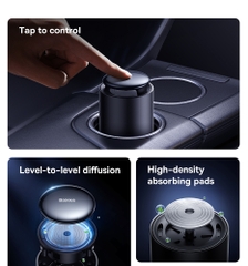 Máy khuếch tán nước hoa Baseus Lingering Garden Tap-Control Car Aromatherapy Diffuser