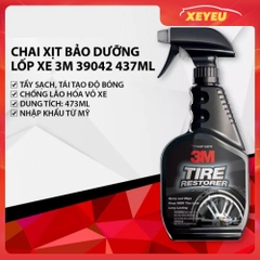 Bảo dưỡng cao su lốp vỏ xe 3M Tire Restorer 473ml 39042