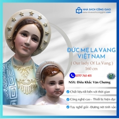 Tượng Đức Mẹ La Vang Việt Nam 160cm (Đức Mẹ Áo Dài)