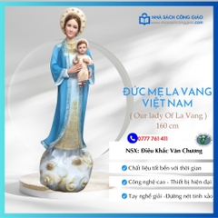 Tượng Đức Mẹ La Vang Việt Nam 160cm (Đức Mẹ Áo Dài)