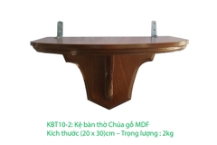 Kệ bàn thờ Chúa gỗ MDF 17X20, 20x30, 25x40cm
