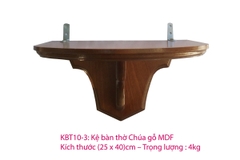 Kệ bàn thờ Chúa gỗ MDF 17X20, 20x30, 25x40cm