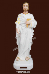 Tượng Thánh Giuse thợ 84cm - KT trắng
