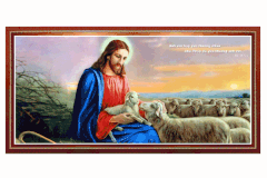 Chúa chăn chiên (40 x 80) cm