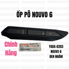 [Chính Hãng Yamaha]YADA-6203-Ốp pô Nouvo 6-Đen nhám Phụ tùng phụ kiện xe máy CPCH