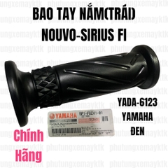 [Chính hãng Yamaha]YADA-6123-Nouvo-4-5-6-Lx-Sx-Sirius Fi-Luvias-Bao tay trái(Đen)