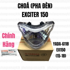 [Chính hãng Yamaha]YADA-6118-EX150(15-18) Choá pha đèn(Có bóng đèn)