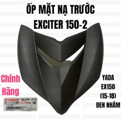 [Chính hãng Yamaha]YADA-EX150(15-18)-Đen nhám-2 Ốp mặt nạ trước