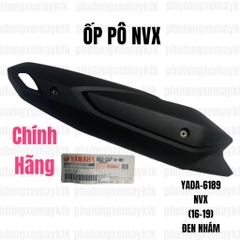 [Chính Hãng Yamaha]YADA-6189-Ốp pô NVX(16-19)-Đen nhám-Phụ tùng phụ kiện xe máy CPCH