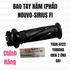 [Chính hãng Yamaha]YADA-6122-Nouvo-4-5-6-Lx-Sx-Sirius Fi-Luvias-Bao tay phải(2 Ống ga)