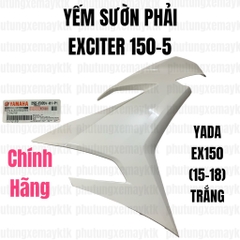 [Chính hãng Yamaha]YADA-EX150(15-18)-Trắng-5 Yếm sườn phải