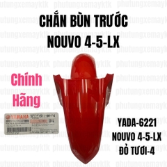 [Chính Hãng Yamaha]YADA-6221-Chắn bùn trước Nouvo 4-5-LX(Đỏ tươi)-4 Phụ tùng phụ kiện xe máy