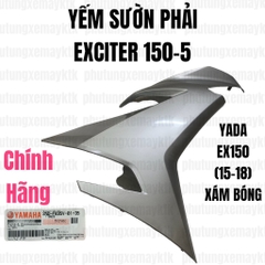 [Chính hãng Yamaha]YADA-EX150(15-18)-Xám bóng-5 Yếm sườn phải