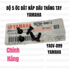 [Chính Hãng Yamaha]YAOV-099-Bộ 5 ốc vít bắt nắp heo dầu thắng tay Yamaha Phụ tùng phụ kiện xe máy