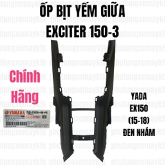 [Chính hãng Yamaha]YADA-EX150(15-18)-Đen nhám-3 Ốp bịt yếm giữa