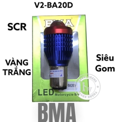 [Chính hãng led BMA] ĐÈN PHA LED BMA - F8 COS VÀNG PHA TRẮNG