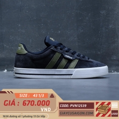 2hand giày adidas neo Daily 3.0 'Black Green' GW1917 SIZE  43 1/3 pvn12539