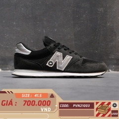 NEW BALANCE 500 BLACK/WHITE GM500KSW SIZE 41.5 GIÀY 2HAND CHÍNH HÃNG PVN21003