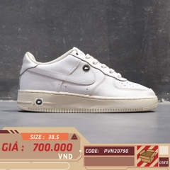 NIKE AIR FORCE 1 LE BIG KIDS' SHOES DH2920 111 SIZE 38.5 GIÀY 2HAND CHÍNH HÃNG PVN20790