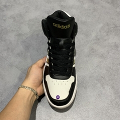 2hand Adidas neo Hoops 2.0 Mid 'White Blue Gold' H01197 SIZE 40 2/3 PVN11807