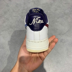 NIKE AIR FORCE 1 LOW '07 'FROM NIKE TO YOU' WHITE TEAM RED POLAR FV8105 161 SIZE 39 GIÀY 2HAND CHÍNH HÃNG PVN20706
