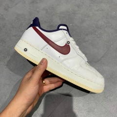 NIKE AIR FORCE 1 LOW '07 'FROM NIKE TO YOU' WHITE TEAM RED POLAR FV8105 161 SIZE 39 GIÀY 2HAND CHÍNH HÃNG PVN20706