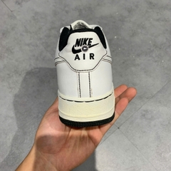 Nike Air Force 1 '07 Low 'Contrast Stitch - White Black' (GS) CW1575 104 SIZE 38.5 GIÀY 2HAND CHÍNH HÃNG PVN20701