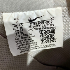 NIKE AIR FORCE 1 '07 'PHANTOM IVORY SNAKESKIN' DD8959 002 SIZE 38 GIÀY 2HAND CHÍNH HÃNG PVN20681