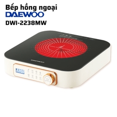 Bếp hồng ngoại Daewoo DWI-2238MW công suất 2200w mặt ceramic chịu nhiệt, chịu lực bền bỉ, tiện dụng, tiết kiệm diện tích