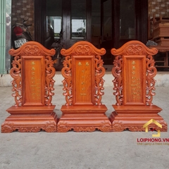 Bài vị cao cấp gỗ hương kích thước 48x24x11 cm