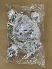 Đèn Led tròn có ông già Noel, Đèn trang trí Noel, Led Thả Rèm Bóng Tròn Trang Trí Giáng Sinh