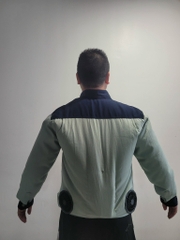 Áo quạt điều hòa có mũ (có thể tháo rời)