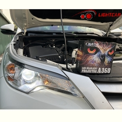 BÓNG LED OWLEYE A360 Y4 CHÂN H11 CHUYÊN DỤNG CHO XE CÓ BI CẦU