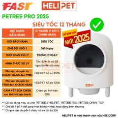 Máy dọn vệ sinh mèo PETREE x HELIPET